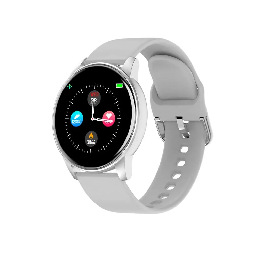 

LIGE 2019 New LED color screen Smart Band Watch men Women heart rate monitor Smart bracelet fitness tracker Pedometer smart band