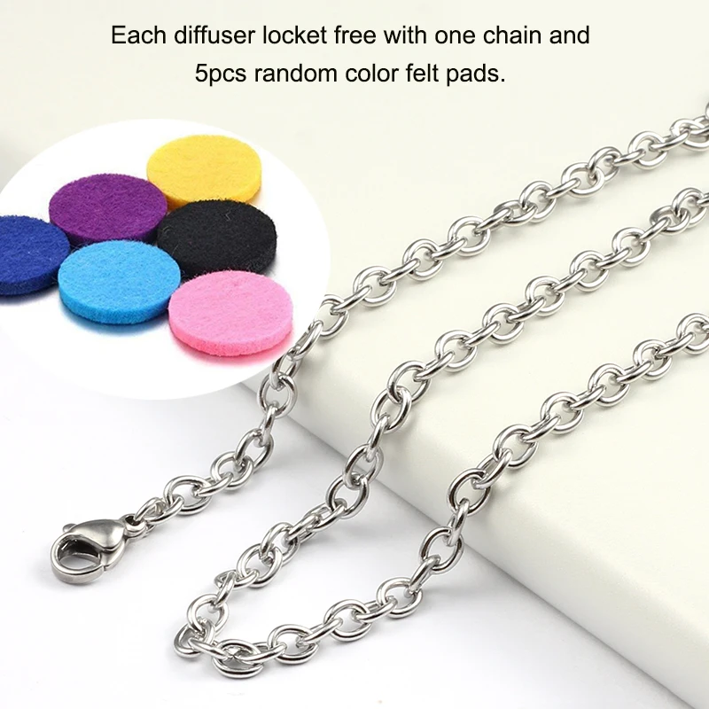 TJP Ароматные духи эфирное масло диффузор медальон 30 мм с магнитной застежкой