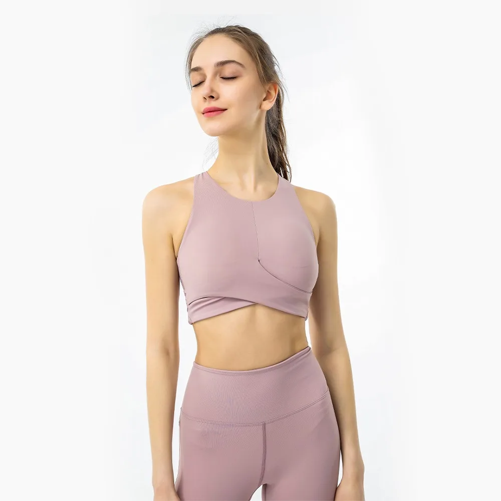 

Women Bras Breathable Shockproof Sports Bra Underwear High Waist Yoga Gym Running Fitness Exercise Workout Sport Top Bras