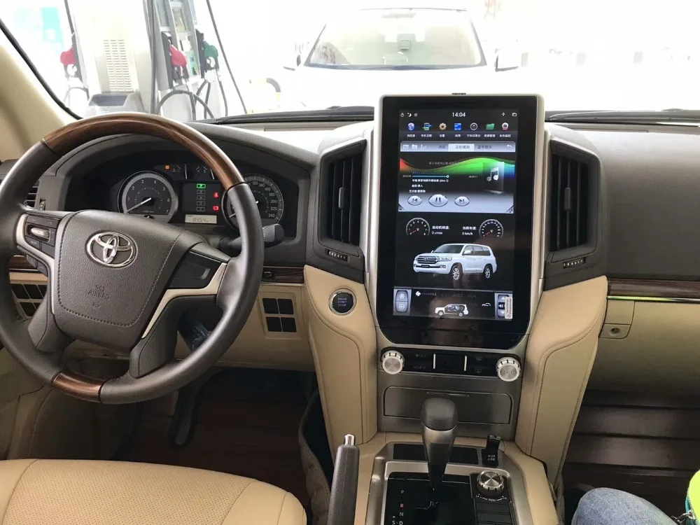 Автомобильный DVD GPS навигатор tesla style 13 6 дюйма Вертикальный стиль Android 9 0 для Toyota