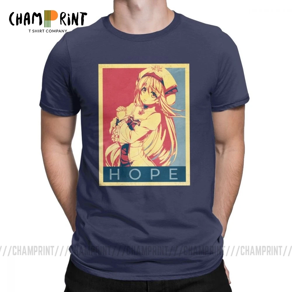 Мужская футболка Goblin Slayer Оригинальная из чистого хлопка с коротким рукавом и