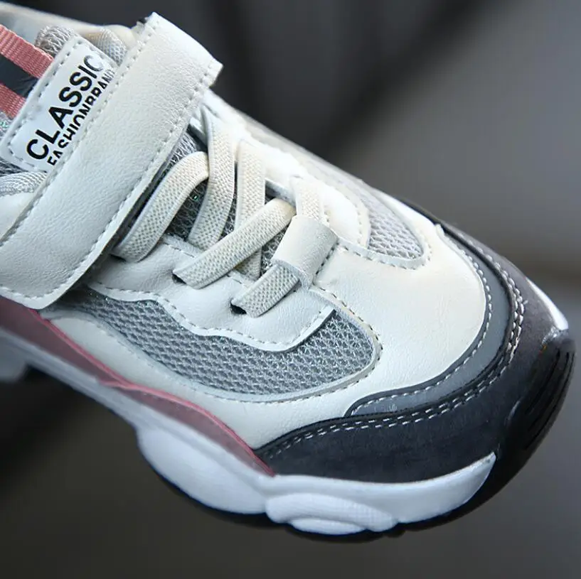 

2020 Children Casual Sport Shoes Baby Boys Girls Soft Sneakers Kids Hook Loop Leather Running Canvas Shoes Kids Martin Snow Boot