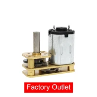 chf gm1024 n20va dc motor 3v 6v 22rpm low speed reduction gear motor with metal gearbox geared motor for diy