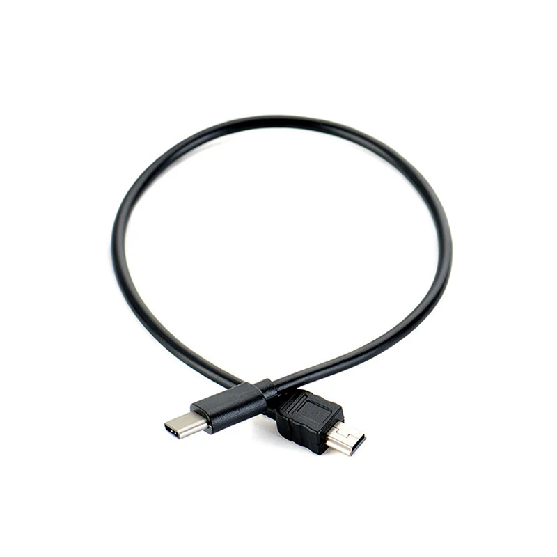1 шт. USB Type c к Mini кабель C папа B Мужской адаптер конвертер свинцовый для передачи