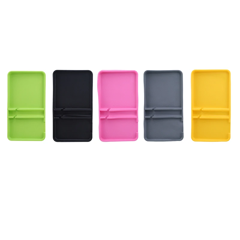 

Multi-color Car Non-Slip Mat Decoration Silicone Car Non-slip Pad Holder Dashboard Key GPS Phone Holders