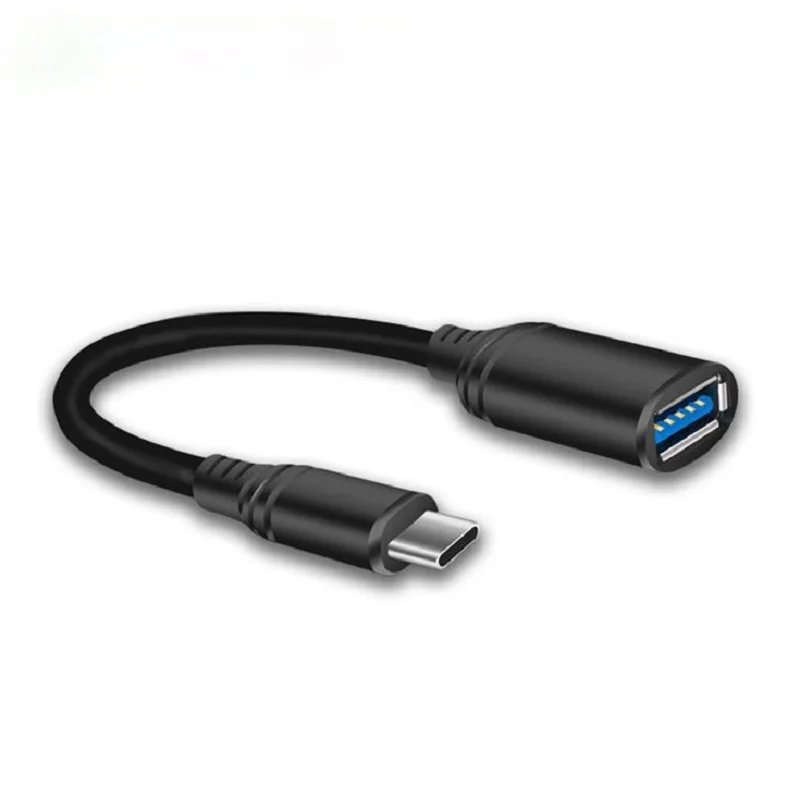 

Driver Type-C Converter USB Type C To USB OTG Adapter USB C To USB 3.0 Cable Adapter For MacBook Pro Samsung Huawei Free