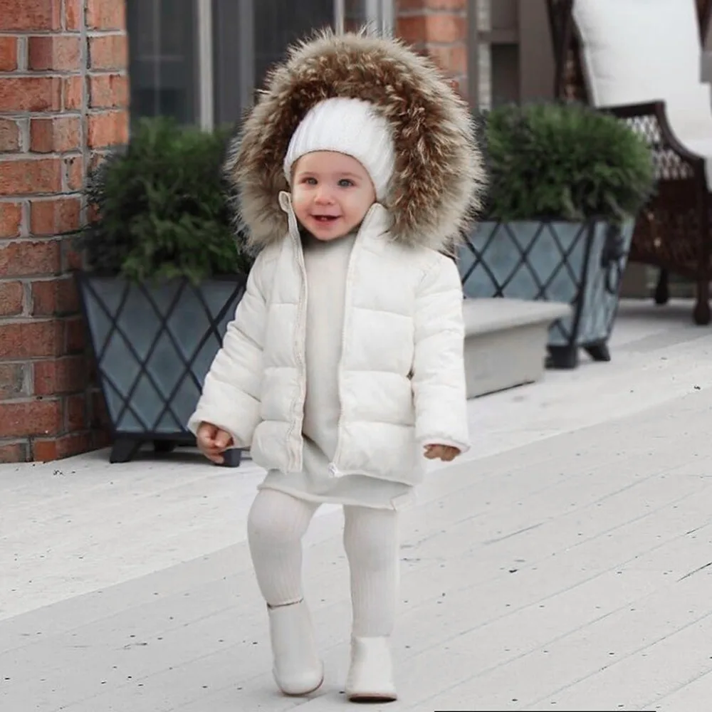 Baby Girl Boy Clothes Kids Winter Jacket For Kids Girls Solid Hoodie Baby Winter Coat Cute Warm Baby Boy Winter Jackets Girls