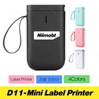 Термопринтер для этикеток D11 Label принтер Maker, портативный принтер для наклеек с Bluetooth-соединением