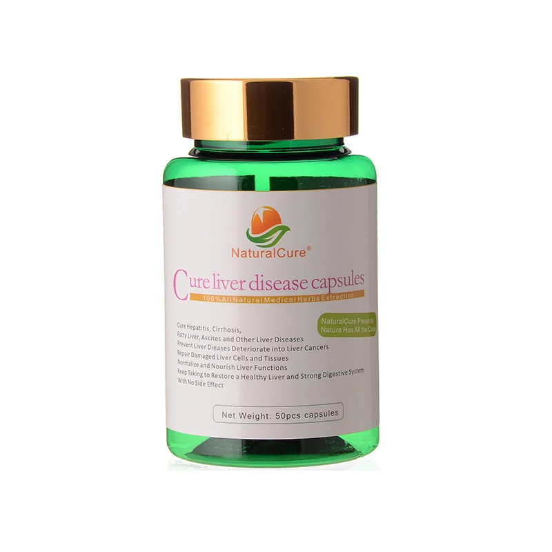 

NaturalCure Improve Liver Disease Capsules, Promote and Prevent Cirrhosis, 100% Natural plants extract, No Side Effect, 50 pills