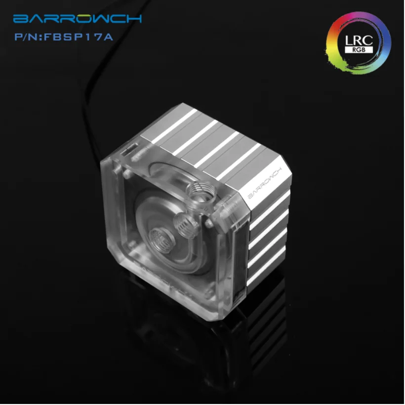Barrowch FBSP17A PWM переменная скорость 17 Вт насос встроенный RGB металлический охлаждающий комплект