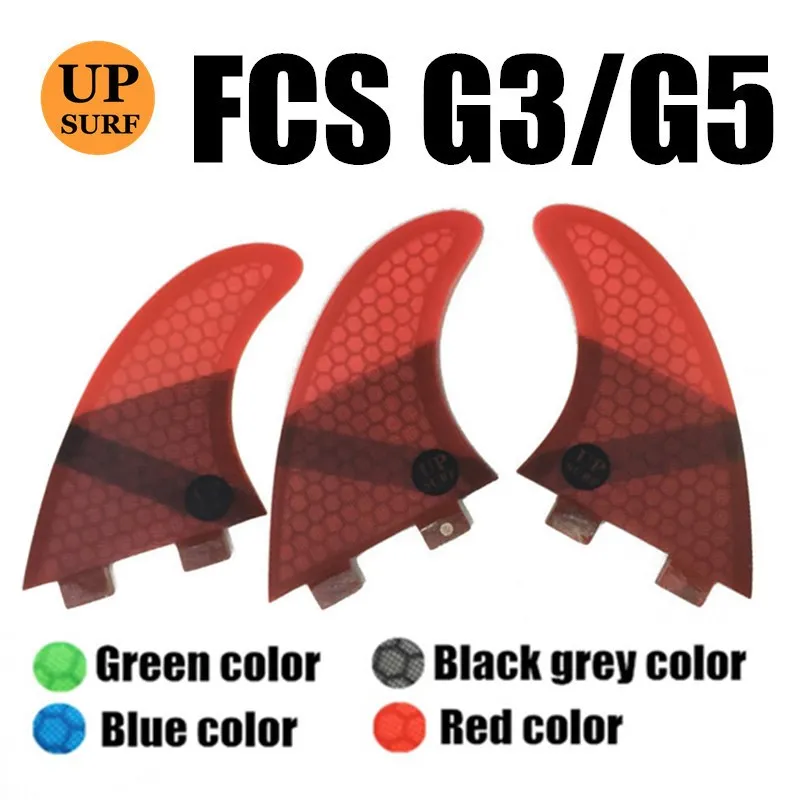 Плавник для серфинга fcs g3/g5 quillas fcs barbatana de плавник для серфинга fcs honeycomb стекловолокно 3 шт. в комплекте fcs плавники