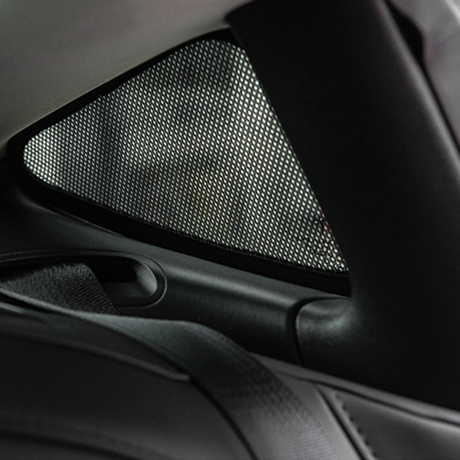 

Set of 2 Window Sunshade Cover Triangular Net Protector for Tesla Model 3