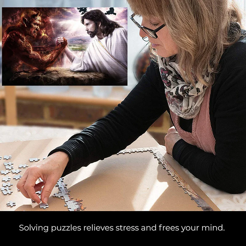 

1000pcs Adult Puzzles Landscape Style Toy Learning Intellective Games Gift for Home Stress Relief C44