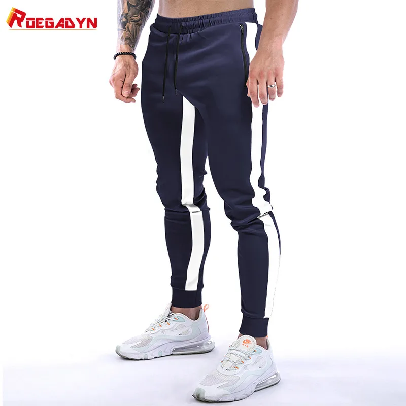 ROEGADYN New Mens Sweatpants Jogger Training Men Jogging Pants Men Joggers Sweatpants Gym Trouser Running Workout Sport Leggings