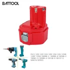 Никель-металлогидридный Аккумулятор для электроинструментов Makita PA12 3000-2 192598 1220 1200 1201 1222 1233 1234 1235-2 192696-8, 12 В, 192698 мАч