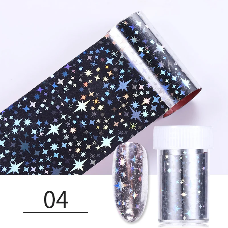 Pattern5 Голографические наклейки из фольги для ногтей лазерное сердце фейерверк геометрический смешанный принт переводная наклейка для ногтей для дизайна ногтей DIY Красота дизайн - Цвет: Pattern5