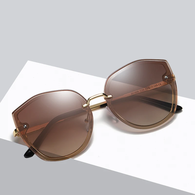 2020 модные женские солнечные очки поляризационные винтажные ретро класс