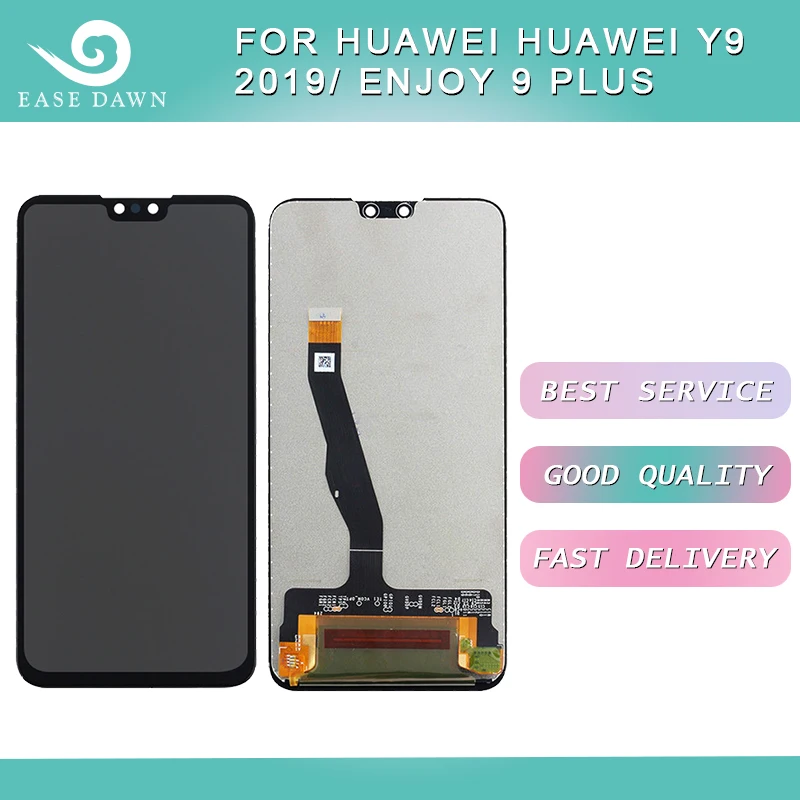 Для huawei Y9 /Enjoy 9 Plus ЖК-дисплей ips ЖК-экран+ сенсорная панель дигитайзер сборка для huawei дисплей