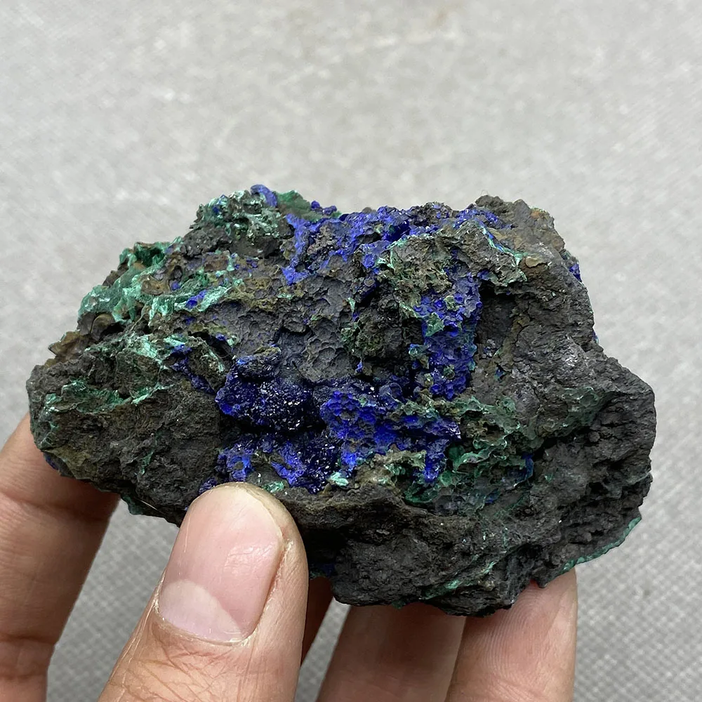 

Natural azurite mineral cristal espcime da provncia de anhui, china
