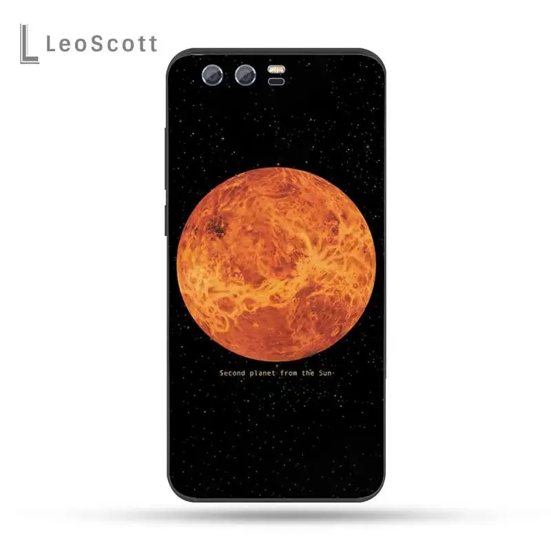 

Space Planets Earth Mars Phone Case For Huawei Honor view 7a5.45inch 7c5.7inch 8x 8a 8c 9 9x 10 20 10i 20i lite pro