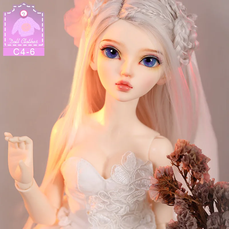 1/4 BJD одежда LDS Cai Одежда для девочек #4 Грудь платье красивая кукла аксессуары