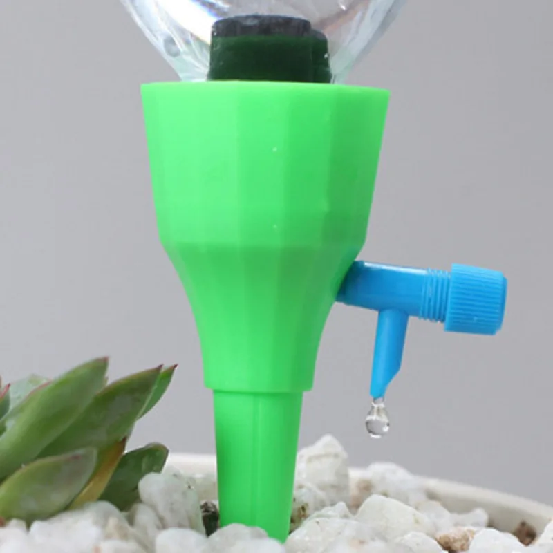 

Автоматическая система капельного орошения DIY автоматический полив растений конический полив воды цветочный горшок полив растений