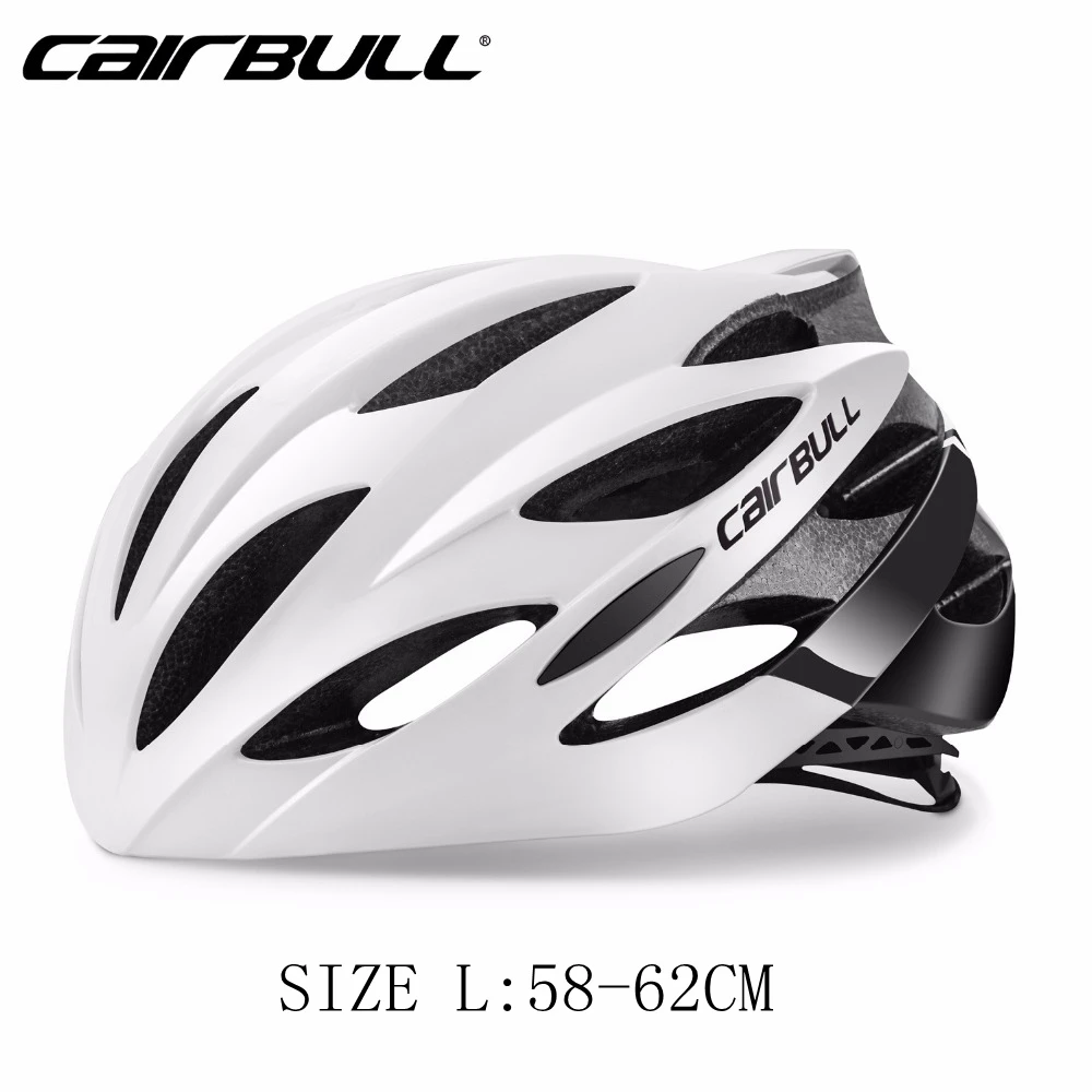 white black size L Велосипедный шлем для горного велосипеда, дышащий шлем для езды на велосипеде, цельный шлем, велосипедный шлем для мужчин и женщин, защитный шлем - Цвет: white black size L