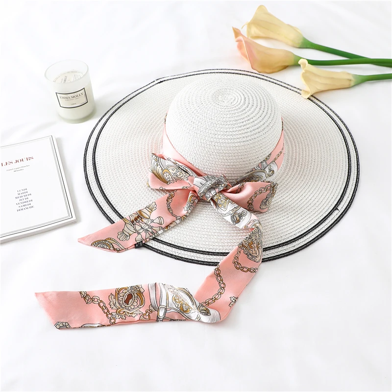 Новый дизайн узкий шарф Женский брендовый шелковый удлиненная сумка с узкими