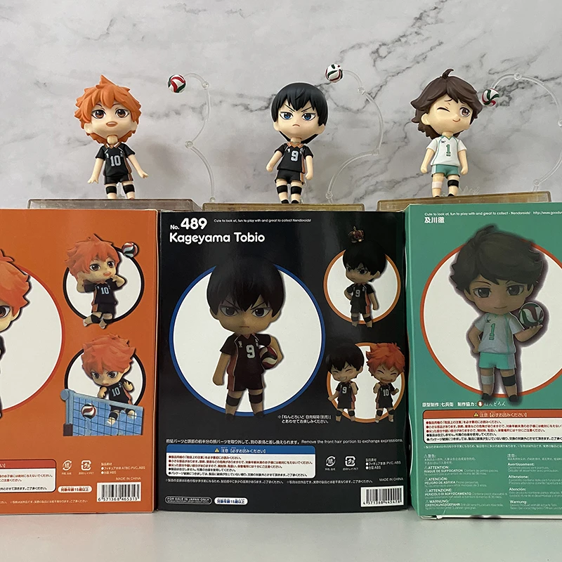 Фигурка Nendoroid Hinata Tobio Kageyama Oikawa Shoyo Haikyuu Ushijima Wakatoshi Tsukishima Kei Toru игрушечная фигурка |