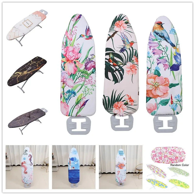 Чехол для гладильной доски 140*50 см Мраморная ткань защитная Нескользящая Толстая