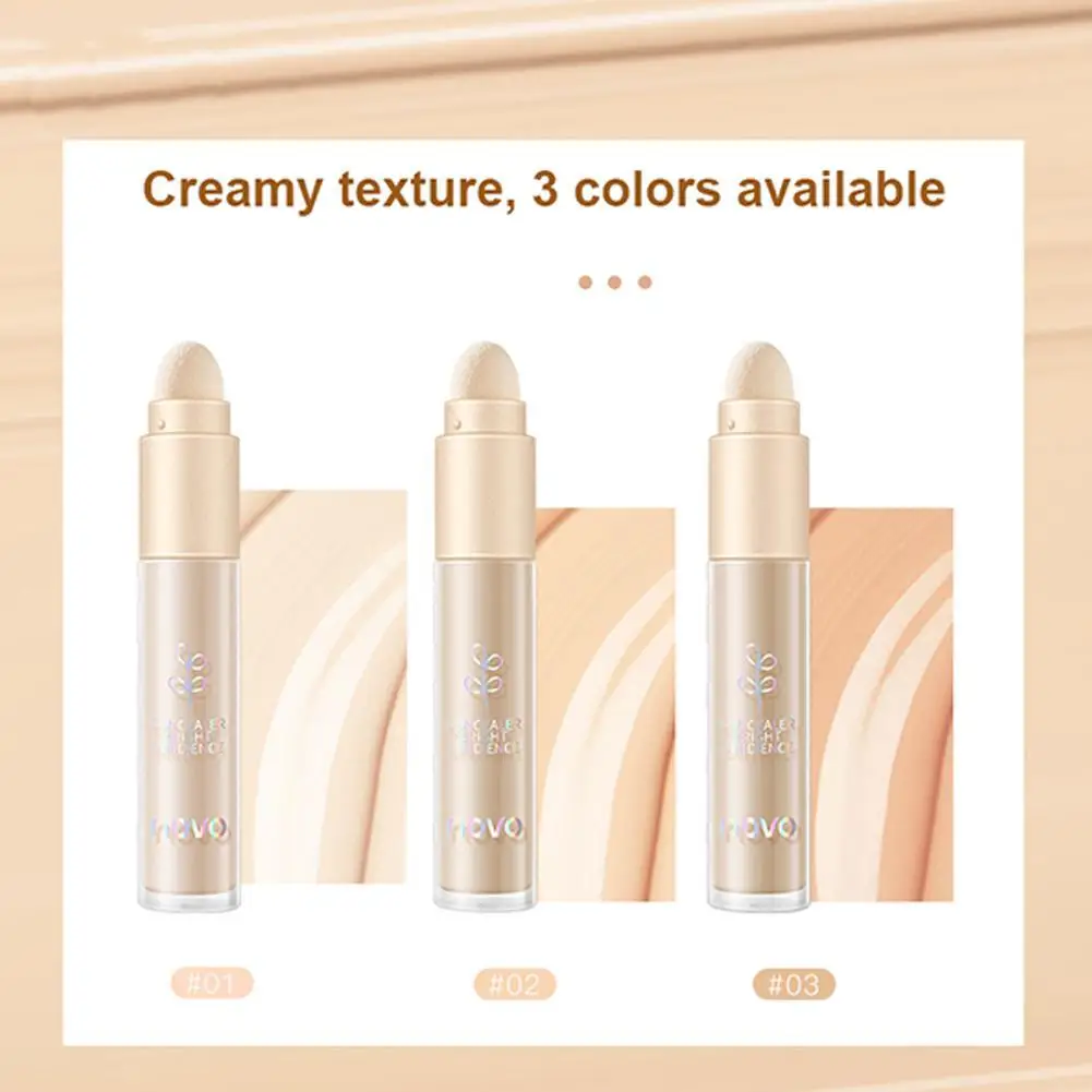 

NOVO Liquid Concealer Cream Waterproof Full Coverage Long Scars Lasting Dark Smooth Circles Freckles Acne Makeup Moisturizi M1Q3
