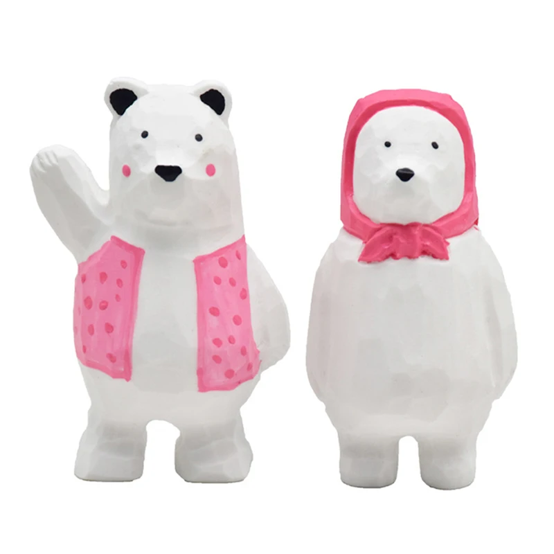 Diy силиконовые инструменты для выпечки милый мультфильм полярные медведи жидкий