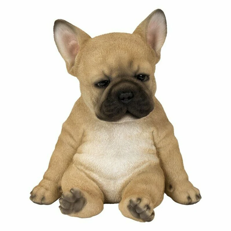 

Sleepy French Bulldog Puppy Statue Resin Lawn Sculpture Super Cute Garden Yard Decor Room Decoration Decoracion Salon Casa