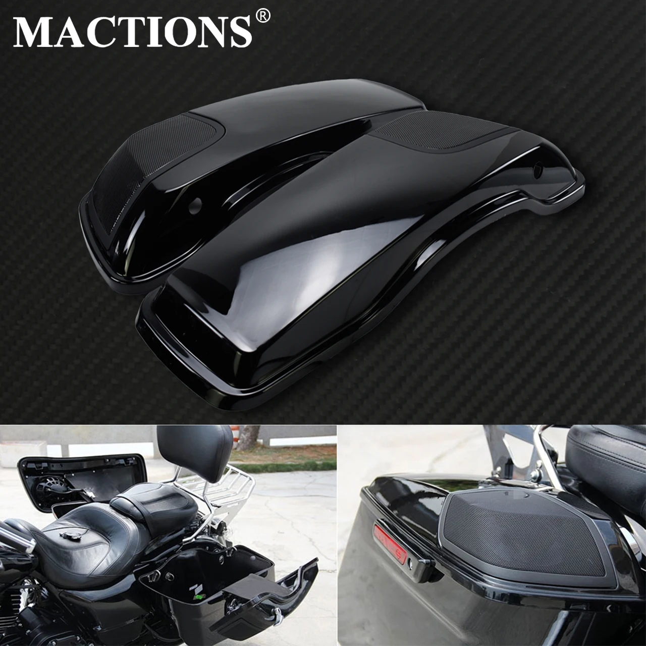 Крышка седла для мотоцикла с вырезами чехлы Harley Touring Electra Glide Street CVO FLHXSE 2014-2019 |