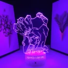 Аниме Dr Stone Ishigami Senkuu светодиодный светильник для спальни Декор Детский подарок на день рождения светильник манга комната 3D настольная лампа Dr Stone