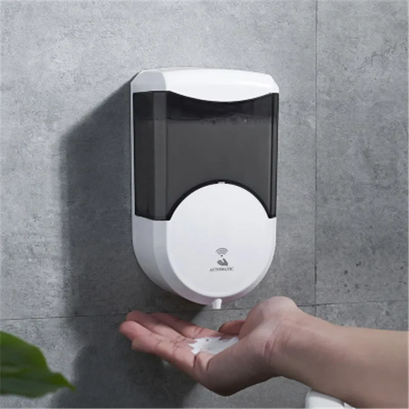 650ML Smart Sensor Foam Soap Dispenser Automatic Induction Liquid Dispensers Auto Touchless Hand Washer for Bathroom Hotel | Обустройство