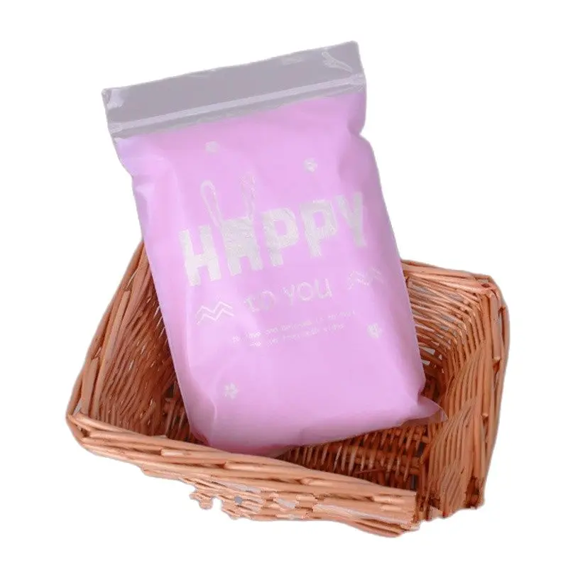 

WincoPack Happy rabbit PE, сумки для одежды, продуктовая упаковочная сумка с молнией VC004