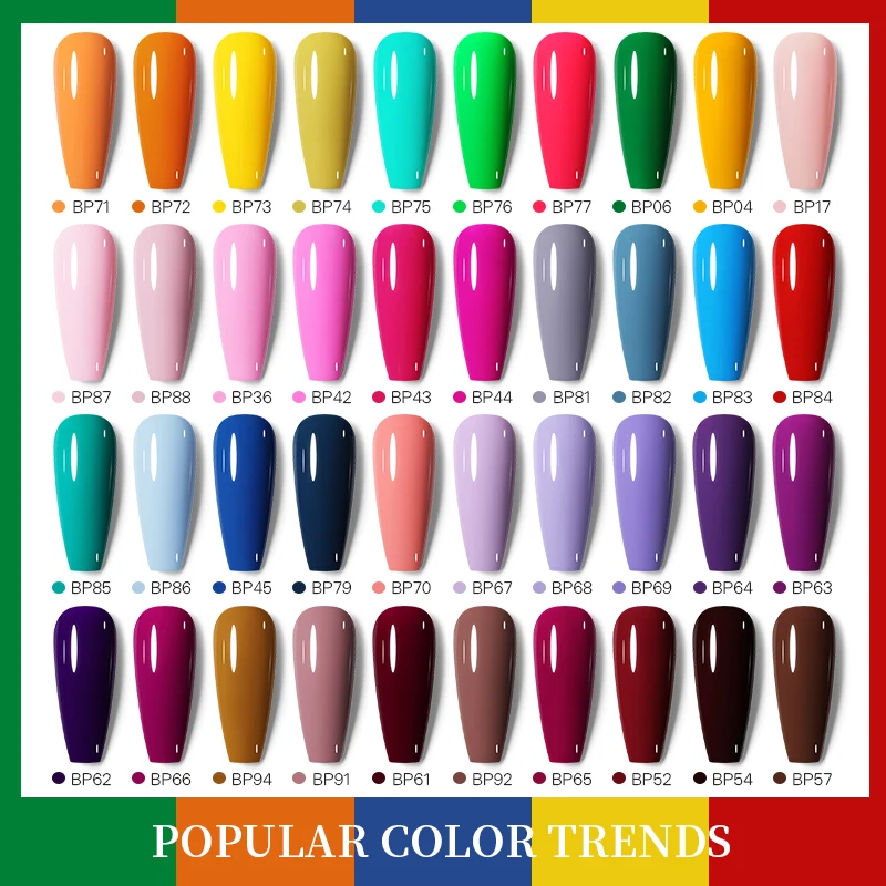 BORN PRETTY 10 мл Гель-лак для ногтей осенне-зимний впитывающий УФ светодиодный