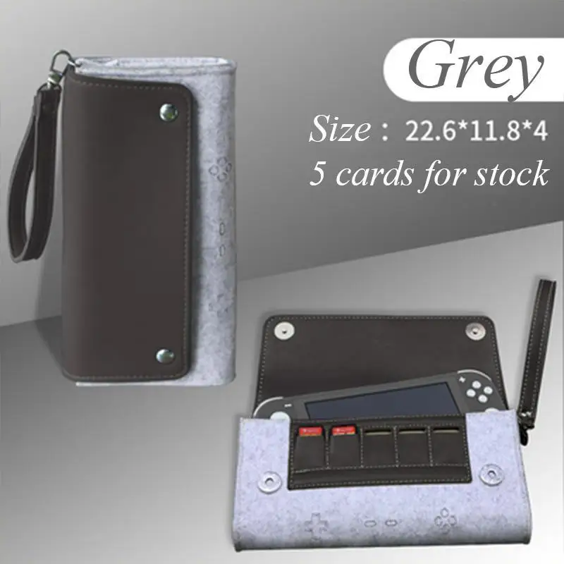 Тонкий Дорожный Чехол для хранения защитный чехол с 5 играми держателями карт