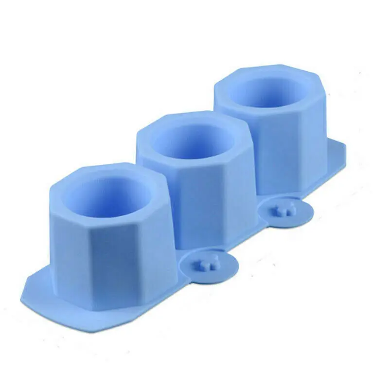 3 сетки Силиконовый Лоток с формой для кубиков льда делает Shot Glass es Ice Mold новые