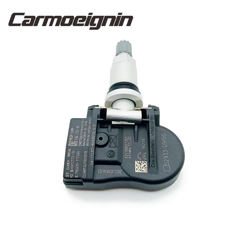 Датчик давления в шинах 52933D9100 TPMS датчик 52933 D4100 для Kia Sportage QL 2016 2019 / K7 KX5 KX3 CADENZA 2017
