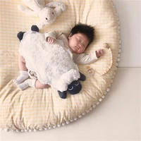 korean style colored infant toddler round cushion baby support seat soft chair cushion sofa pillow toy kids room climbing mat