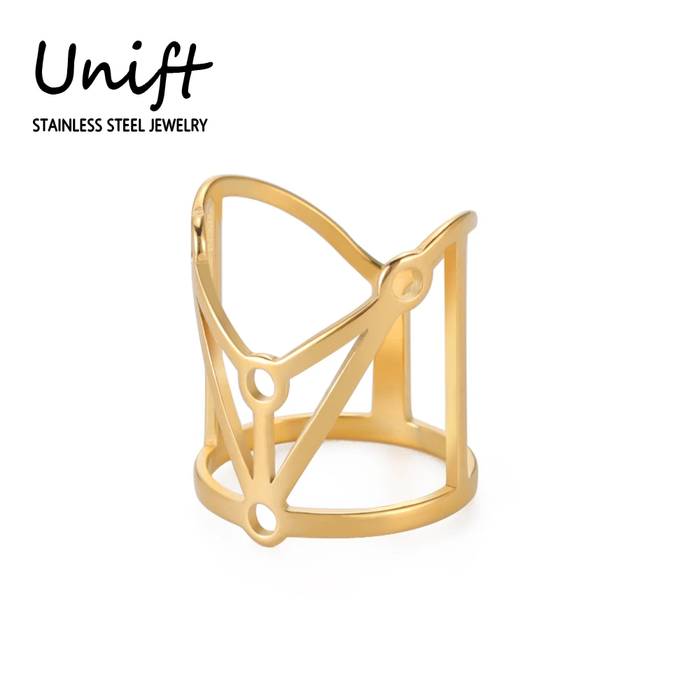 Unift Hibari жгут кольцо из нержавеющей стали на палец для женщин аксессуары