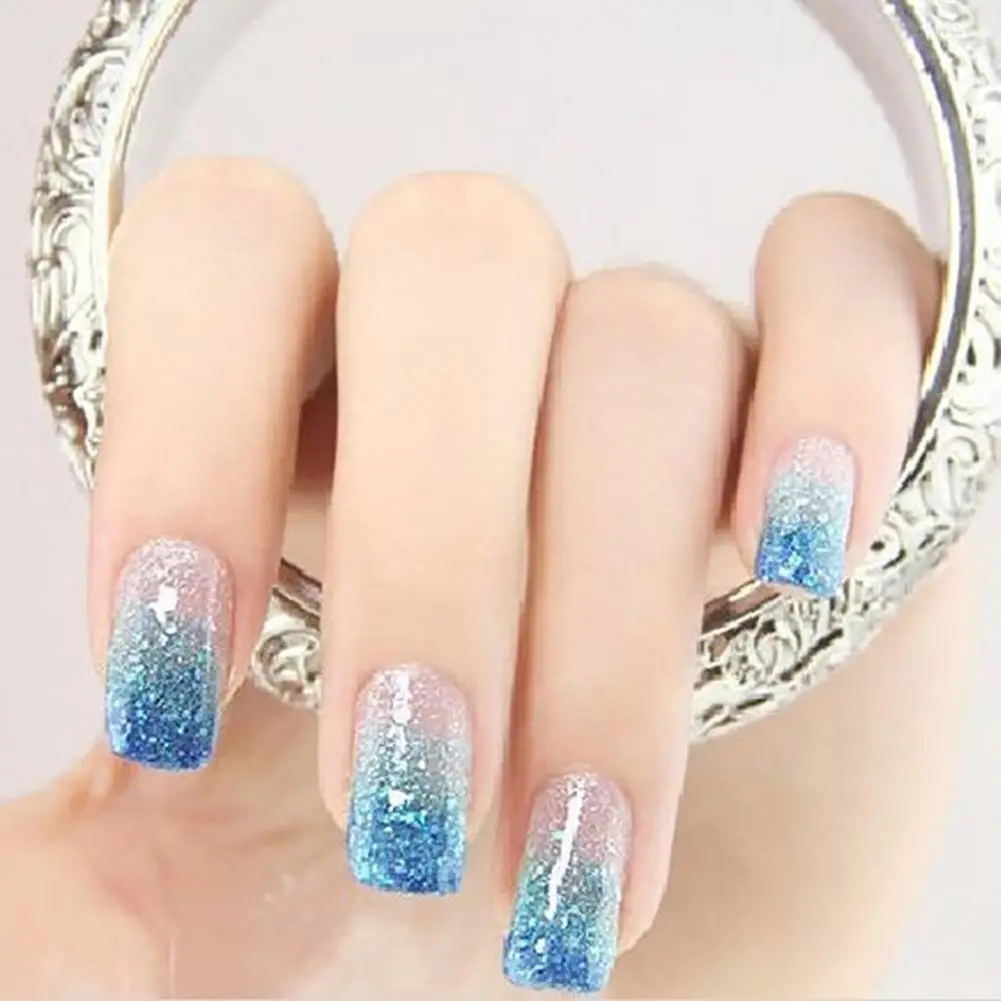 Акриловая пудра с блестками для дизайна ногтей набор инструментов