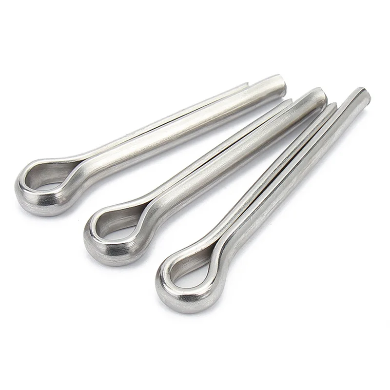 

304 Stainless Steel U Shape Type Spring Cotter Hair Pin M1M1.2M1.5M2M3M4M5M6M8 M10 Split Clamp Tractor Open Elastic Clip For Car
