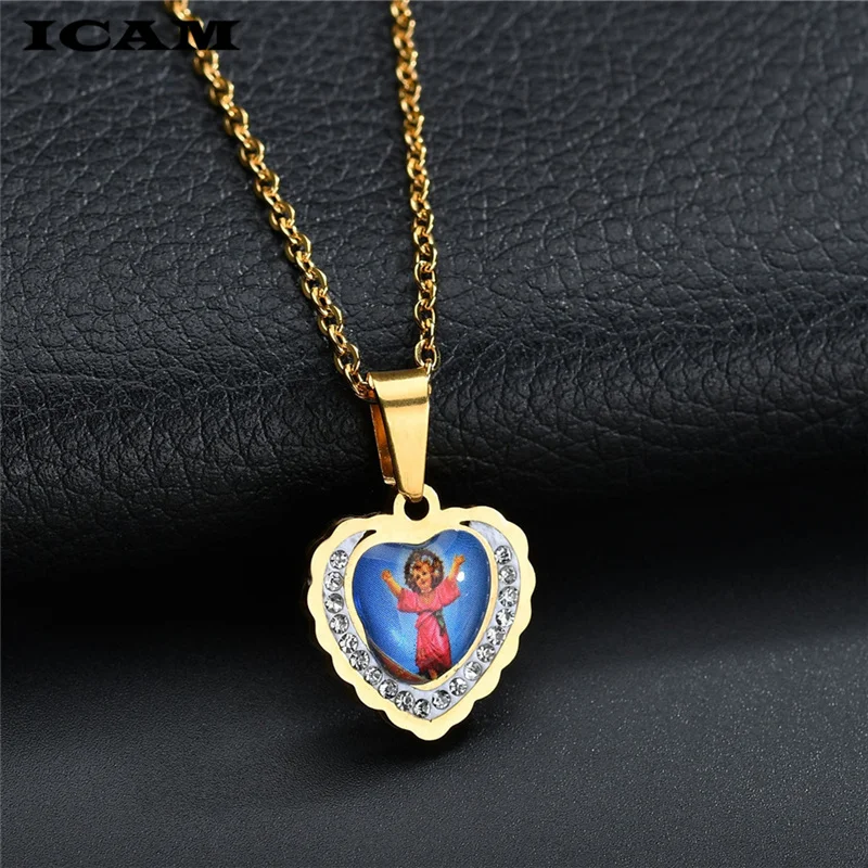 Медальон из июды ICAM Gold Saint Jude религиозная Подвеска для молитвы медаль июда