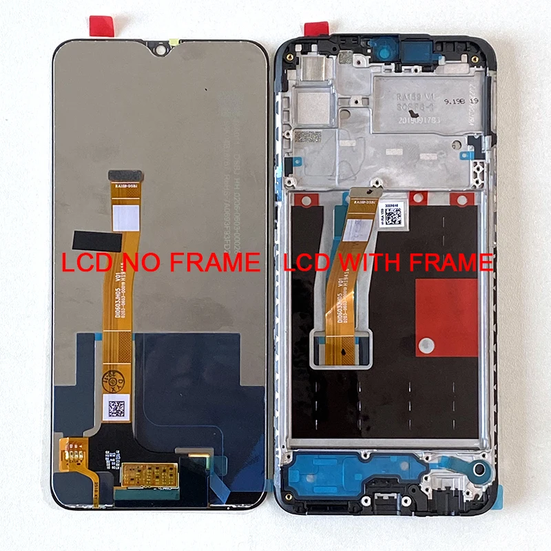 

6.3"Original M&Sen For Oppo Realme 5 Pro RMX1971 LCD Display Screen+Touch Panel Digitizer Frame For Oppo Realme Q