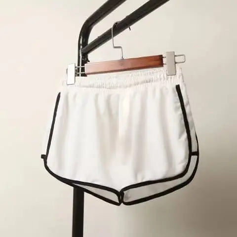 Женские короткие брюки размера плюс 5xl однотонные модные эластичные свободные