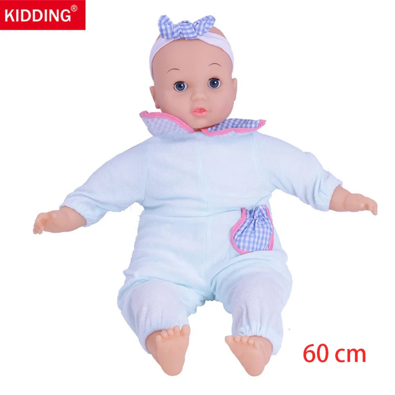Кукла новорожденная мягкая 60 см для мальчиков и девочек|Куклы| |