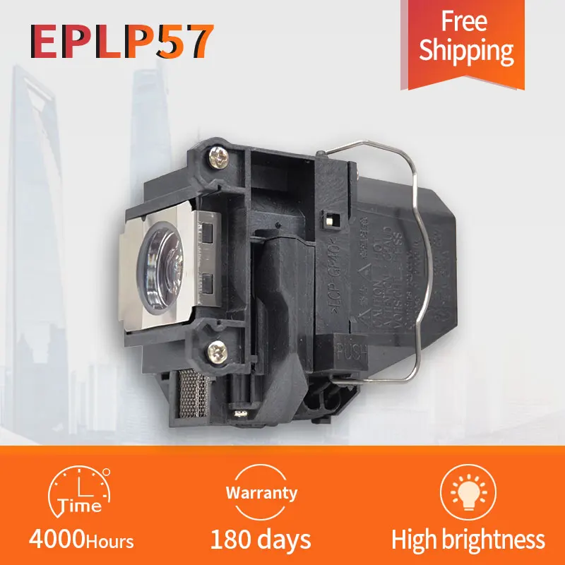 

Replacement Projector Lamp For ELPLP57/V13H010L57 for EPSON EB-440W/EB-450W/EB-450Wi/EB-455Wi/EB-460/EB-460i/EB-465i/H318A/H343A